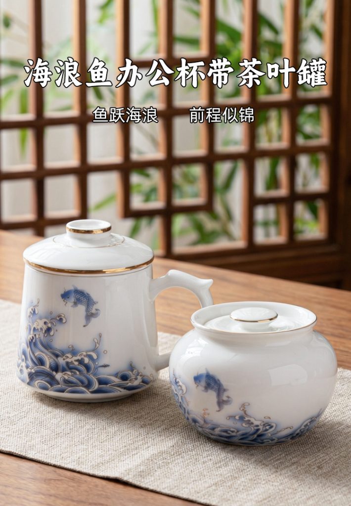 办公杯,食品级真银瓷,茶叶罐,银瓷,银瓷天成,银瓷餐具,银瓷酒具,银瓷茶具,金银泰,擦银布,银器清洁棉,国瓷,永丰源