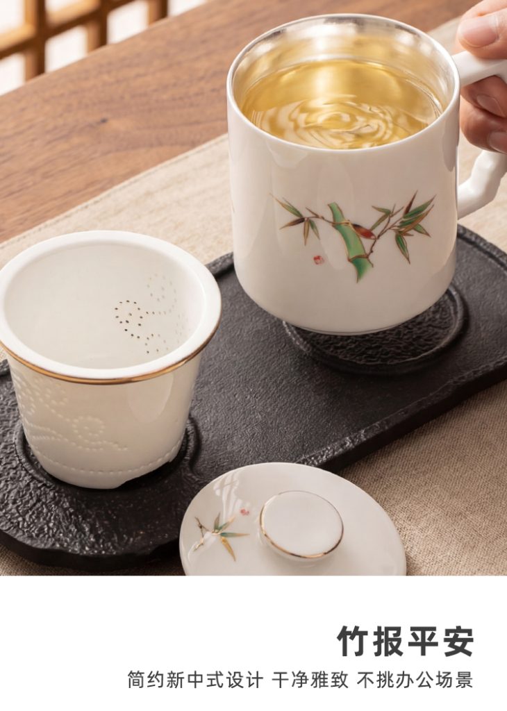 办公杯,食品级真银瓷,茶叶罐,银瓷,银瓷天成,银瓷餐具,银瓷酒具,银瓷茶具,金银泰,擦银布,银器清洁棉,国瓷,永丰源