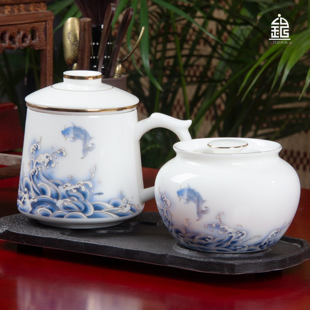 办公杯,食品级真银瓷,茶叶罐,银瓷,银瓷天成,银瓷餐具,银瓷酒具,银瓷茶具,金银泰,擦银布,银器清洁棉,国瓷,永丰源